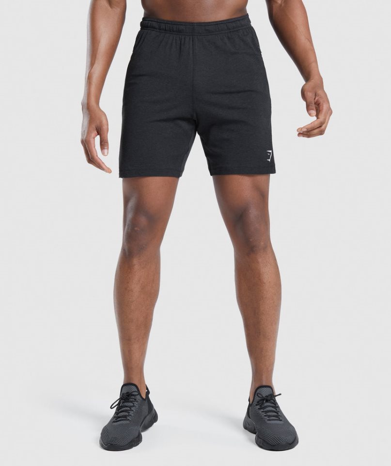 Men\'s Gymshark Vital Light Shorts Black | CA 1A78D0